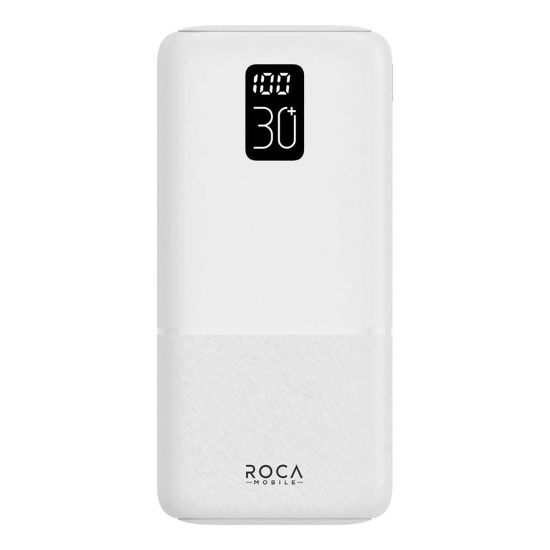 Power Bank Usb Y Usb-c Tipo C Con Pantalla Lcd 30.000mah
