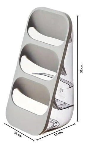 Organizador Cubiertos Utensilios Cocina De Plastico Aleatorio