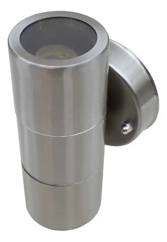 Set X3 Aplique Pared Exterior Luminaria Foco Bidireccional