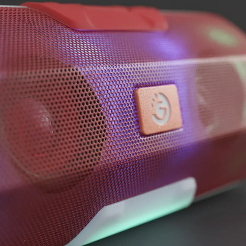 Parlante Inalambrico Bluetooth Ios Android Luces Rgb 4 Horas Aleatorio