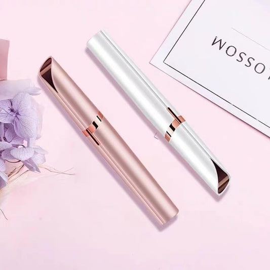 Perfiladora Y Depiladora De Cejas A Pilas Con Luz Led