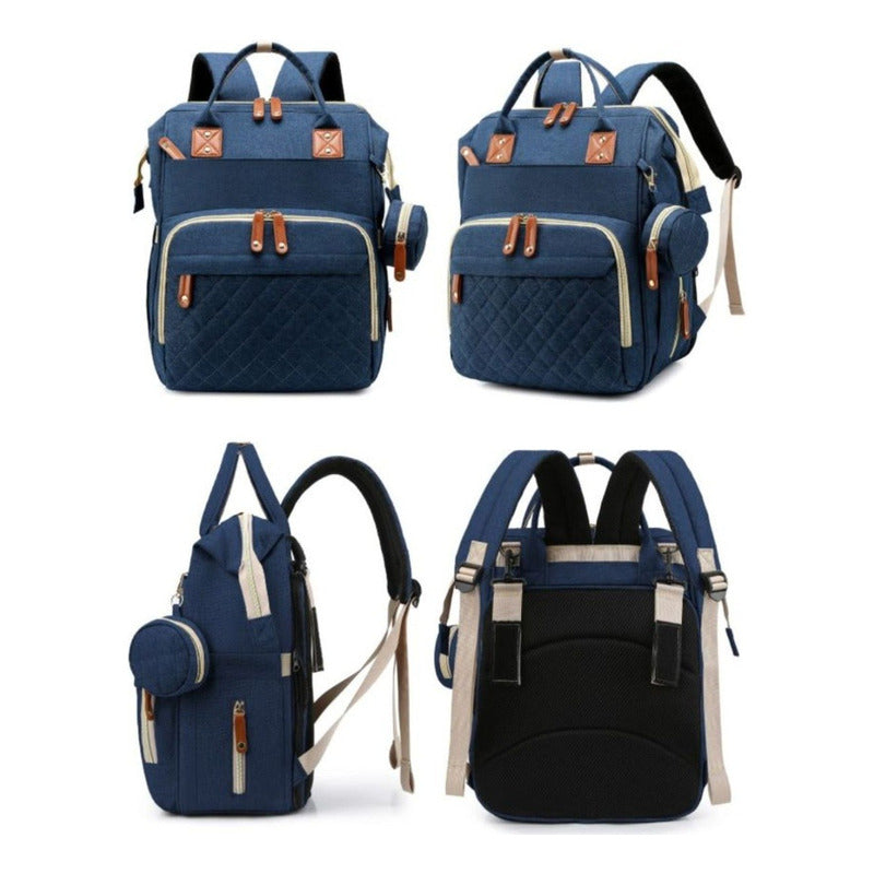 Mochila Maternal Convertible Con Cambiador