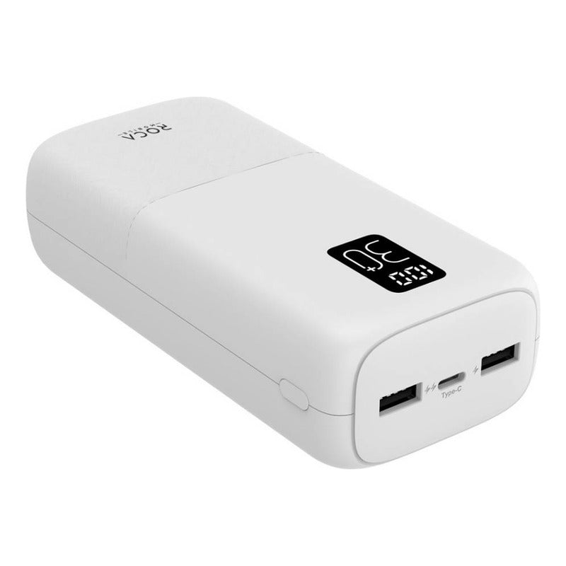 Power Bank Usb Y Usb-c Tipo C Con Pantalla Lcd 30.000mah