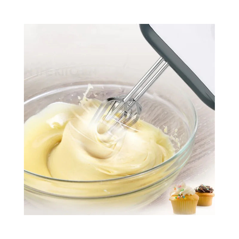 Batidora Electrica Con Bowl De Acero Inoxidable De Pie 260w