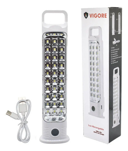 Carpa Camping 4 Personas Iglu 2x2 + Luz Emergencia 30 Leds Aleatorio
