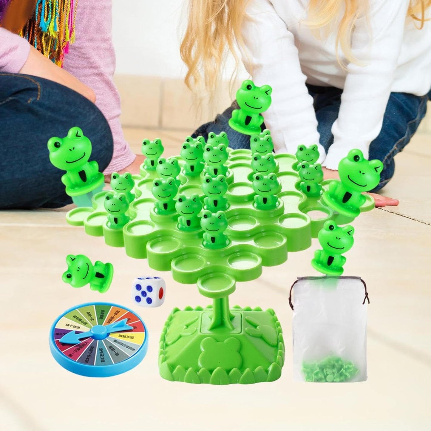 Juego de Mesa de Equilibrio Ranas