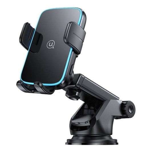Cargador De Auto Inalambrico Soporte Celular 15w Con Ventosa