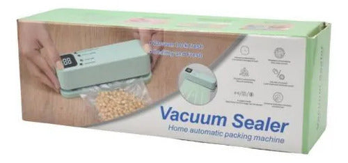 Selladora Envasadora Al Vacio Recargable Compacta Usb 10w