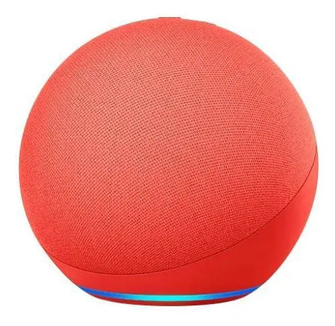 Parlante Portátil 5 Colores Tws Led Rgb Usb Fm Tf Compacto Rojo