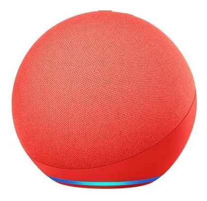 Parlante Portátil 5 Colores Tws Led Rgb Usb Fm Tf Compacto Rojo