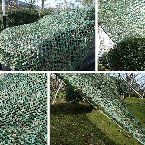 Toldo Malla Sombra Poliester Camuflado 3x3 Anticorrosion