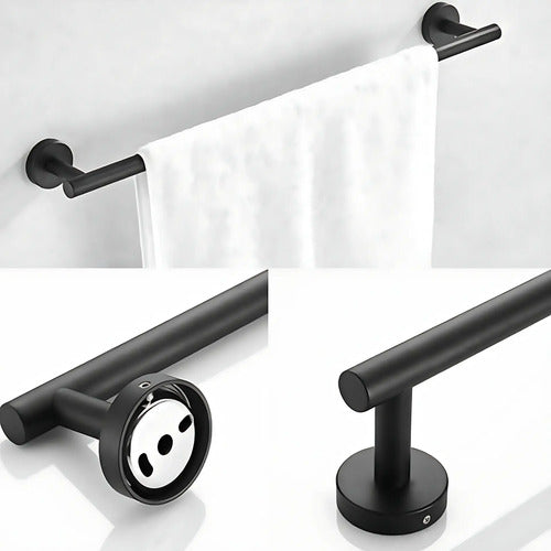 Set Accesorios Baño Juego 6 Piezas Acero Inoxidable