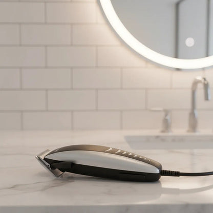 Cortapelo Ledstar Hair Clipper Cable 12w Acero Inoxidable Blanco