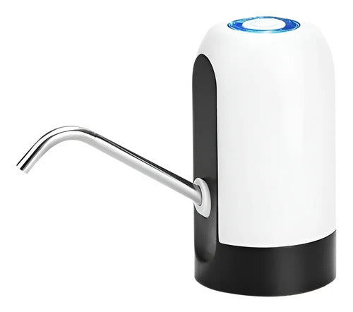 Dispensador Bomba Eléctrica De Agua Bidón Recargable Blanco