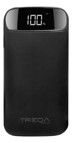 Cargador Portátil Power Bank 16800mah Display Lcd Usb Led Negro