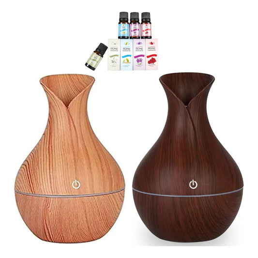 X2 Humidificador Perfumador Ambiente Aromatizador + 4 Aceite