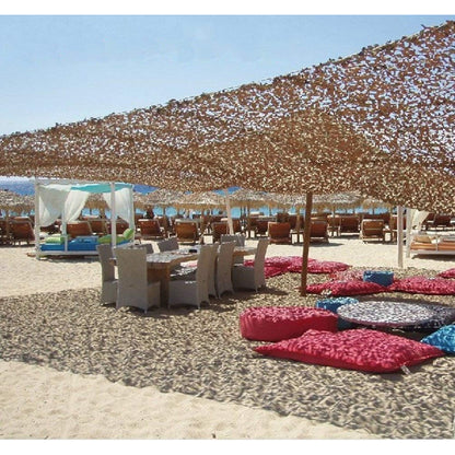 Toldo Malla Sombra Poliester Camuflado 3x4 Anticorrosion