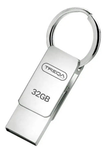 Pendrive 32 Gb Tipo C 3.0 Función Otg Alta Velocidad Plateado
