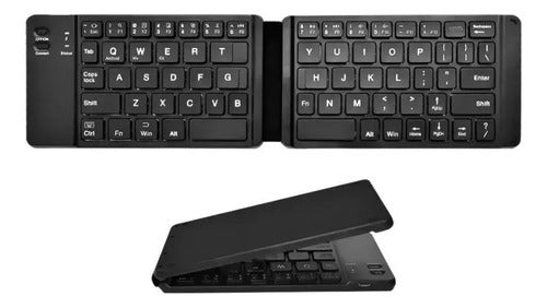 Teclado Inalambrico Plegable Pc Bluetooth Portatil Tablet Aleatorio - 3 Colores Español