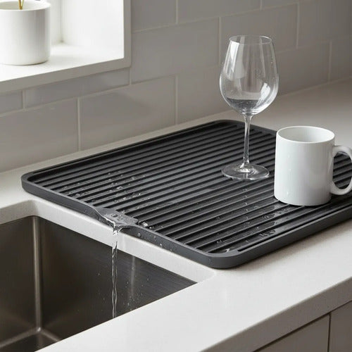 Escurridor Platos Bandeja Extensible Vajilla Plastico Cocina Aleatorio - 3 Colores