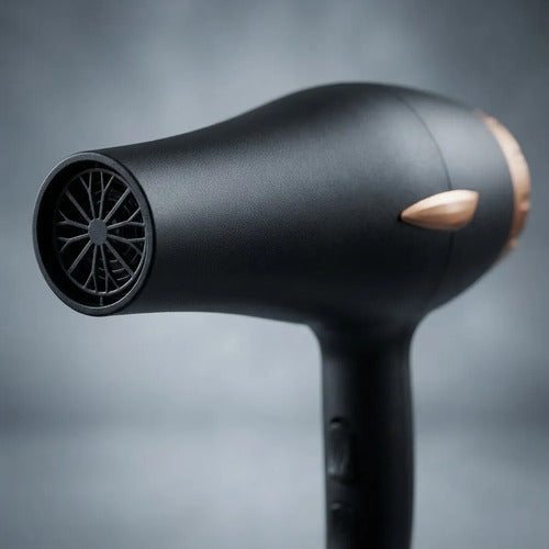 Secador De Pelo 3000w 2 Velocidades 3 Temperaturas Boquilla Negro
