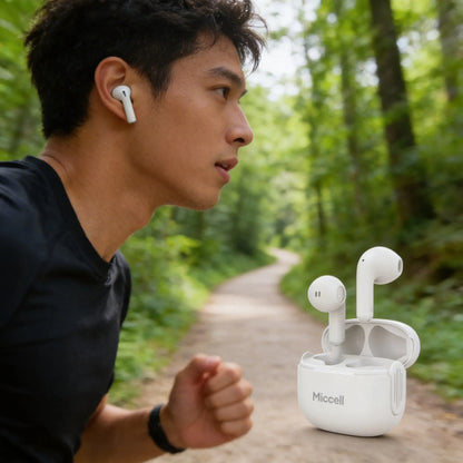 Auriculares Inalambricos Bluetooth 5.4 Ios Android Tws Siri Blanco