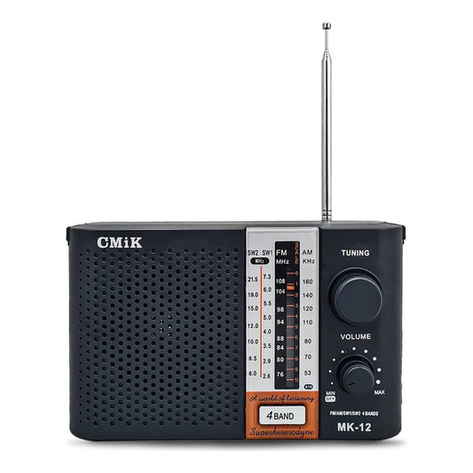 Radio Portatil Electrica Y A Pila Fm Am Multibanda