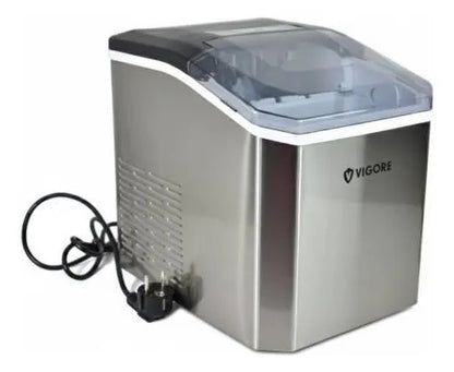 Maquina Electrica Hacer Hielo Cubitos Fabricadora 220v 110w Gris
