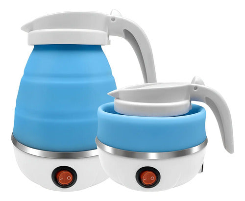 Jarra Electrica De Silicona Plegable Caldera 600ml Aleatorio