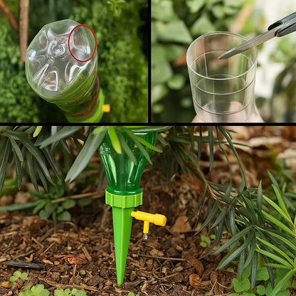 Estaca Riego Jardin Por Goteo Automatico Regador X10