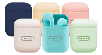 Auriculares Inalámbricos 6 Colores Bluetooth Estuche In Ear Azul