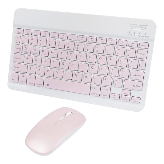 Teclado Y Mouse Inalambrico Bluetooth Recargable Combo