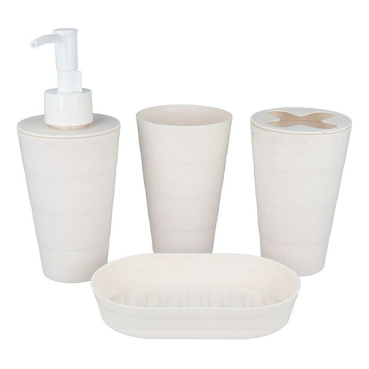 Juego De Accesorios Para Baño De Plastico 4 Piezas