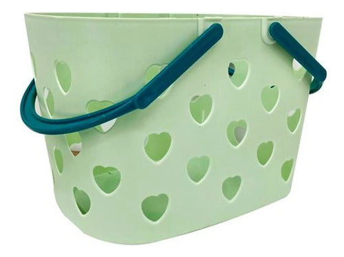 Organizador De Plastico Canasto Multiuso Baño Cocina Aleatorio