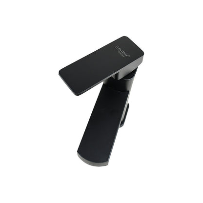 Canilla Negra Para Lavatorio Baño Monocomando Mezcladora