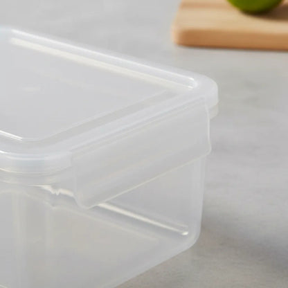 Set Recipientes Hermeticos Plasticos X4 Cocina Blanco