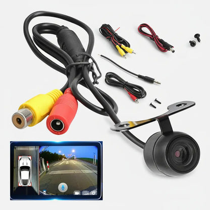 Camara Reversa Auto Vision Nocturna Conexion Radio Pantalla