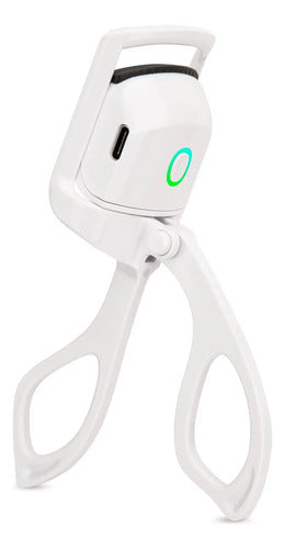 Rizador Arqueador De Pestañas Recargable Usb Con Calor Aleatorio