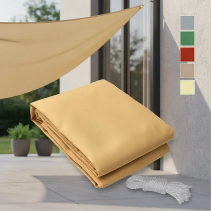Lona Toldo Impermeable 3x3 Jardin Sombra Exterior Cuadrada Aleatorio - 6 Colores