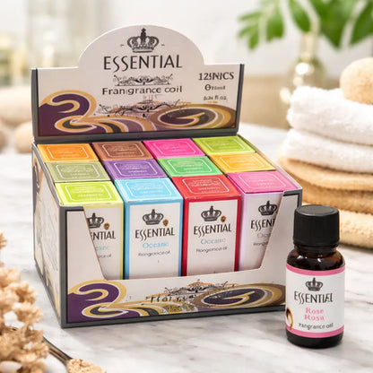 Pack X12 Aceite Esencias Difusor Humificador Hornito