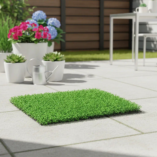 Pasto Artificial Planta Panel Decorativo Jardin Vertical 60c Aleatorio