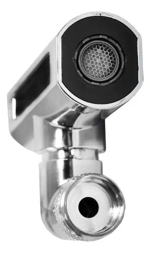 Puntero Grifo Multiuso 13cm Cromado Canilla Mesada Pared Cromado