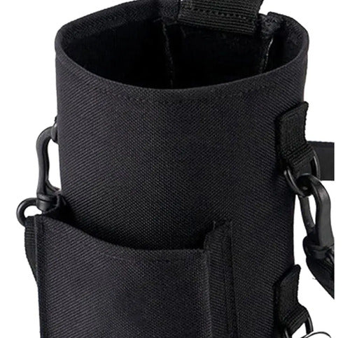 Bolso Magnetico Deportivo Botella Gimnasio Correa Ajustable Negro Sleeve Deportivo Magnético