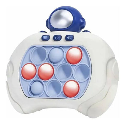 Consola Pop It Astronauta Electrónica Luces Sonido Infantil Blanco
