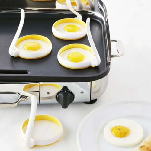 Set X2 Molde Para Hacer Huevo Frito Cocina Circular Varios