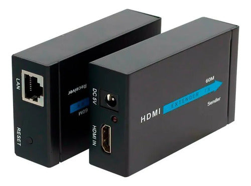 Extensor Hdtv Red Lan Ethernet Rj45 60 Metro Android Mac Osx