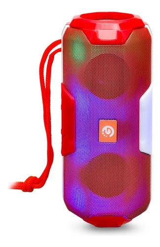 Parlante Inalambrico Bluetooth Ios Android Luces Rgb 4 Horas Aleatorio