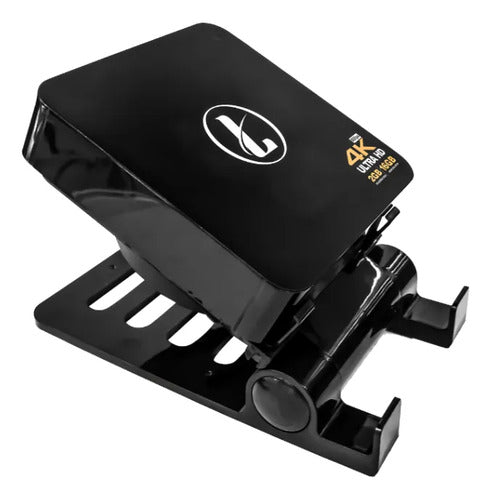 Bases Refrigeradoras Ventilador Tv Box Smart Android Frio 4k Negro