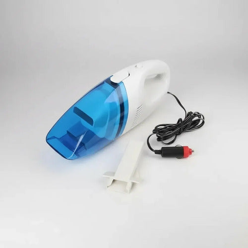 Aspiradora Para Auto Portátil, 12 Volts - Color Azul Marino