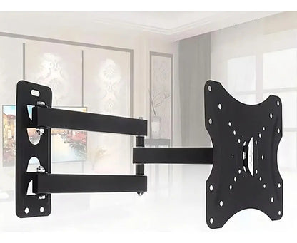 Soporte De Tv Led Lcd Articulado De Color Negro Móvil De 14 A 42 Pulgadas